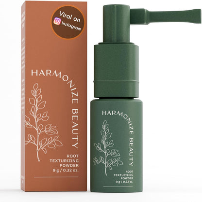 Harmonize Beauty Root Texture Powder bottle front view for volume