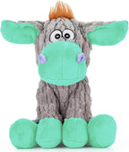 loncoldy Plush Chew Toys for Large Dogs, Tough Crinkle Stuffed Animal Squeaky Interactive Toys for Small Medium Large Dogs, Keep Them Busy, Big Pet Toys - Image 10