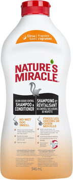 Nature's Miracle Skunk Odor Control Shampoo & Conditioner Lavender Scent 32 Ounces, Odor Control Formula - Image 9