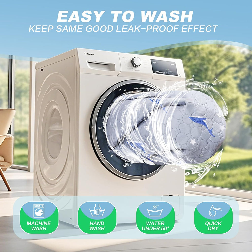 Machine washable pet mat for puppy training