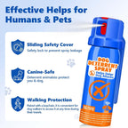 Side profile of Genolix 70 milliliter citronella spray canister