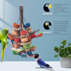 Bissap natural shredder toy for mental enrichment