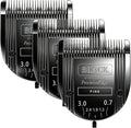 Audoc adjustable 5 in 1 dog grooming blades front view premium replacement clipper parts.
