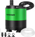 VIVOSUN 400 GPH 20W Submersible Water Pump front view showing adjustable flow dial.