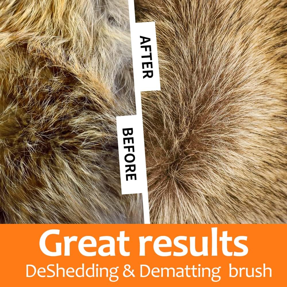 Peita Pet grooming tool showing dual-sided teeth