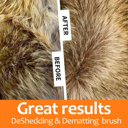 Peita Pet grooming tool showing dual-sided teeth