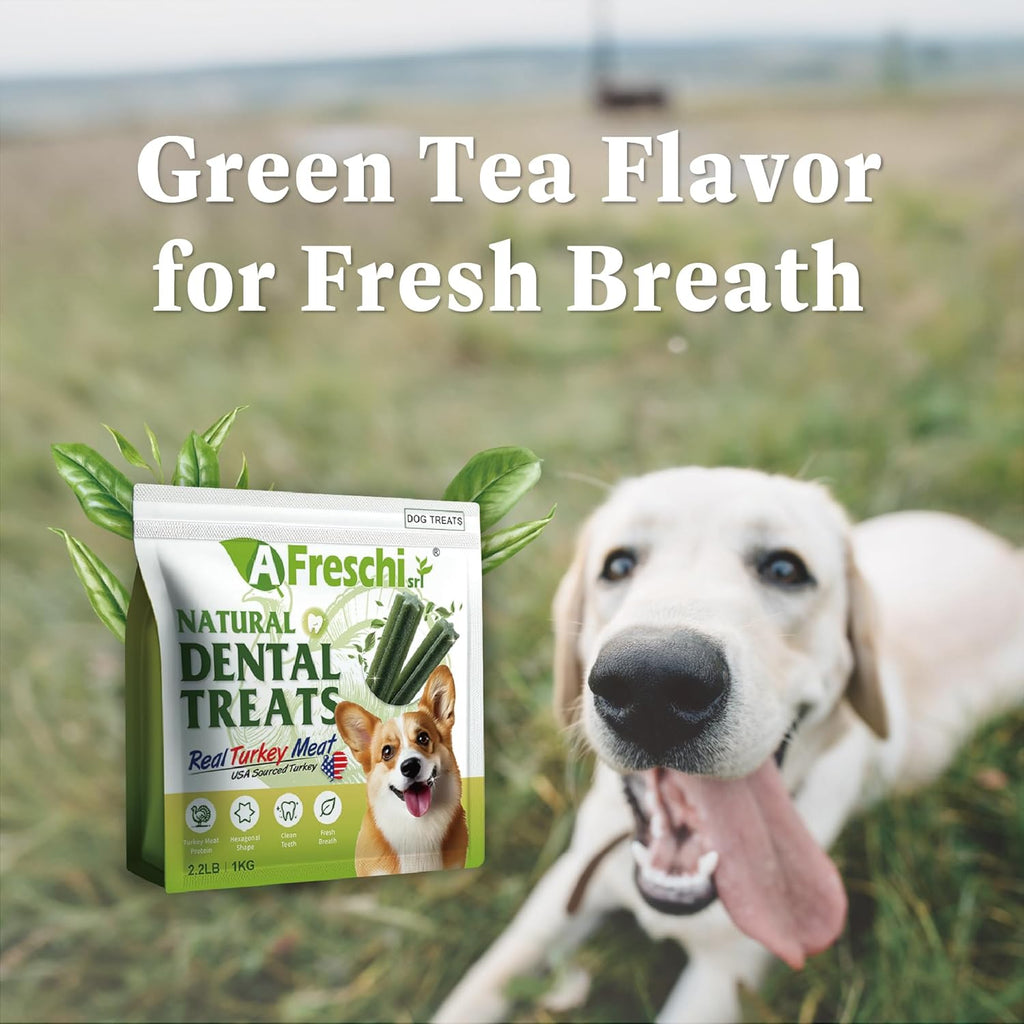 Hypoallergenic dog dental treats 2.2 pound bag