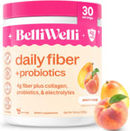 Belli Welli Fiber Supplement Powder with Prebiotics for Digestive Health and GLP-1 Support, Soluble Fiber for Gut Health & Debloat, Keto, Gluten Free, 16 Servings (1 Pack) Strawberry Lemonade - Image 13