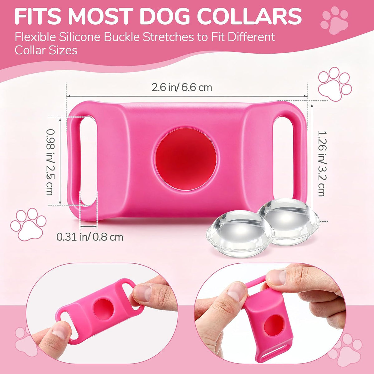 Natural plant-powered flea and tick collar pendant for pets