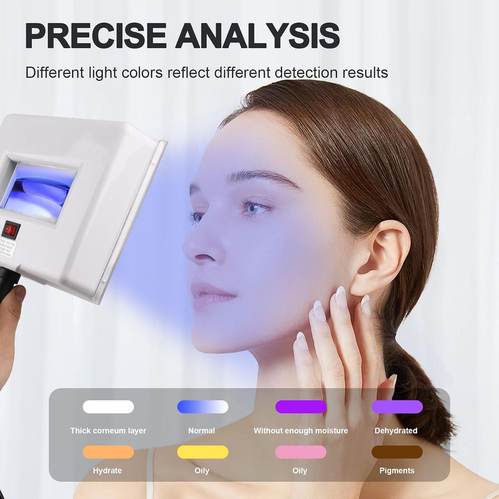 Huazu ultraviolet skin testing light with black shade cloth attachment