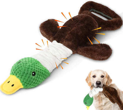 Drmstow Interactive Dog Toys for Large Dogs - Durable Rope Tug of War Toy with Squeaker & Crinkle - Tough Plush Chew Toys for Teeth Cleaning, Boredom Relief & Active Play - Image 13
