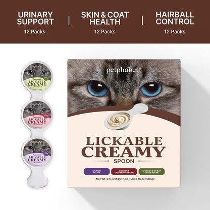 Fanci Flair Petphabet cat treat spoon packaging details