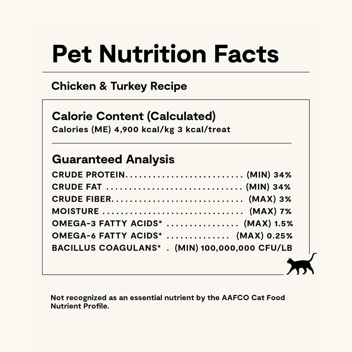 Open Farm humanely raised poultry cat treats for digestive health support