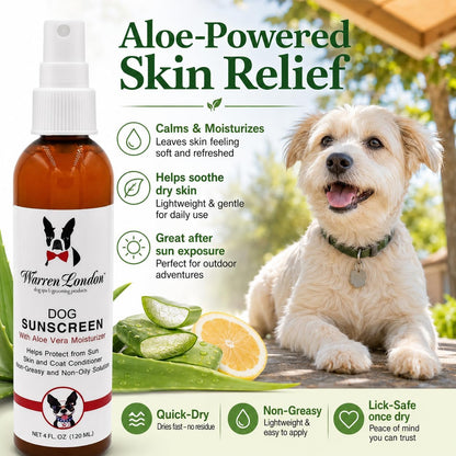 Warren London dog skin soother four ounce spray bottle