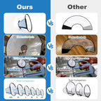 Anti bite anti lick protective e collar attached to a large dog