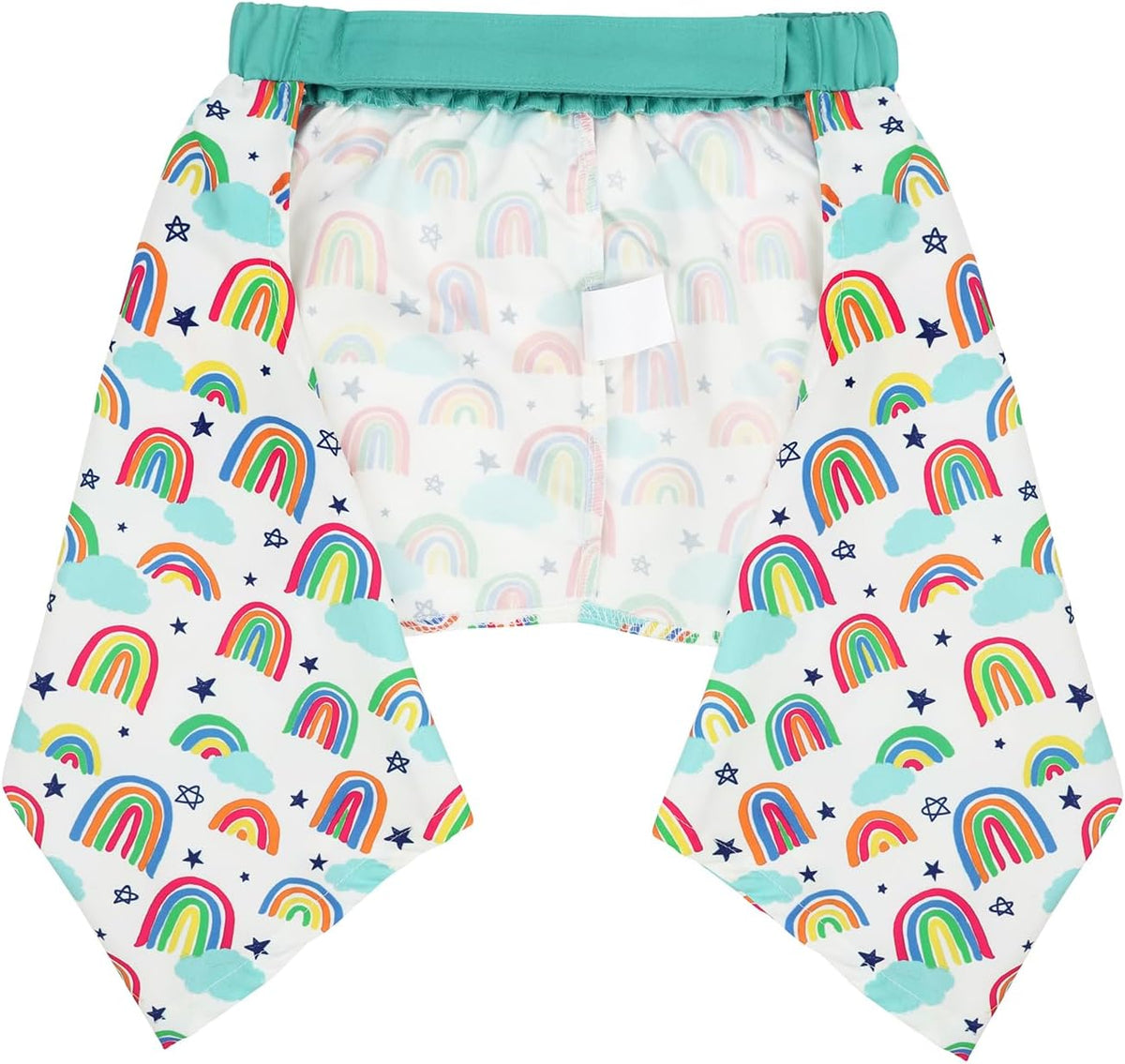 Medium size dog swimsuit open underside design view
