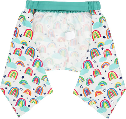 Medium size dog swimsuit open underside design view