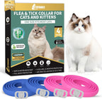 Yotango 4 pack cat flea and tick collar set