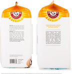 Durable deodorizing dog wipe texture close up showing gentle cleansing fabric.