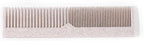 Sustainable hair combs made from natural corn husk material layout