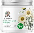Dr. Harvey's Herbal Multi-Vitamin and Mineral Supplement for dogs front label view.