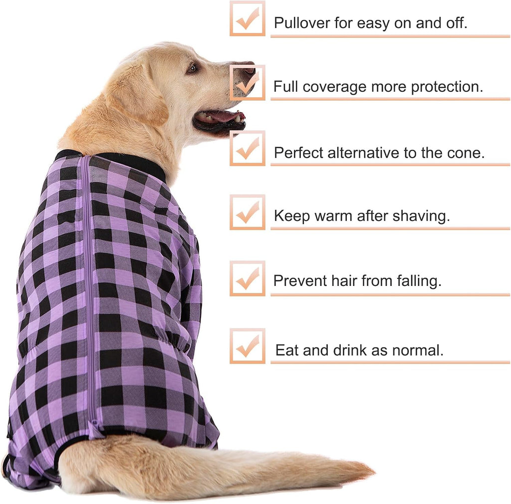 Yeapeeto premium imported dog medical recovery suit packaging illustration