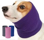 Nanaki dog headband noise protection sleeve close up packaging view