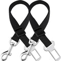 SunGrow adjustable dog car seat belt front view