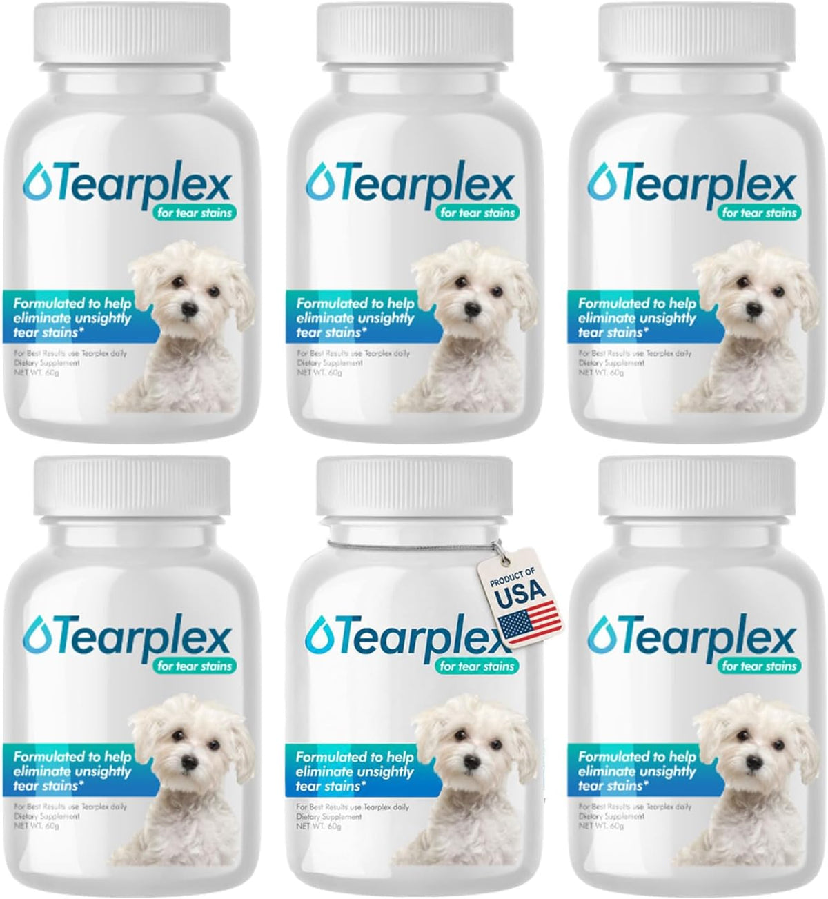 Tear Stain Remover for Dogs and Cats | Natural Supplement Suitable for All Breed Types | Pet Tear Stain Remover Powder | Made with Natural Ingredients | Beef Flavored - 1 Pack - Image 11