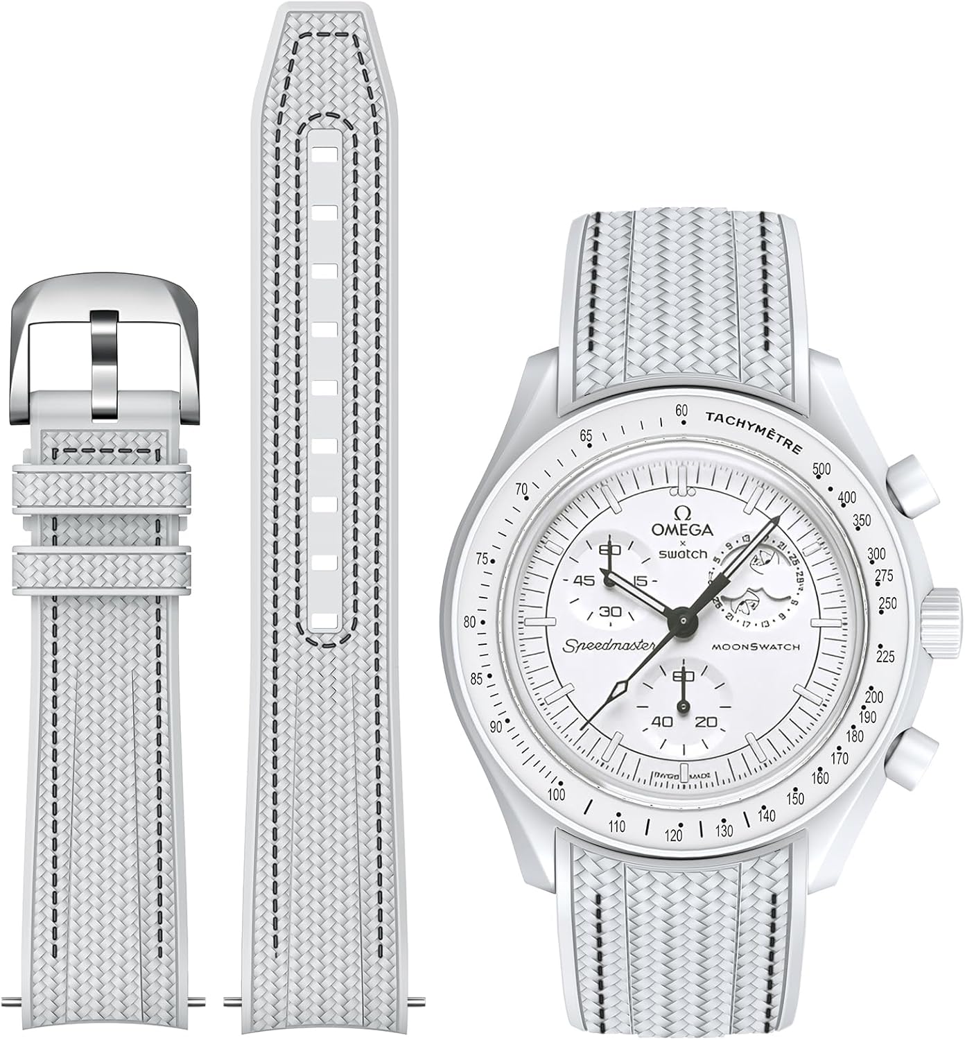 REBANDACE establishment pattern strap packaging display for watch collectors