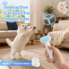 Cat Fetch Toy with Flying Disc Launcher, Rechargeable & Large-capacity - Image 5