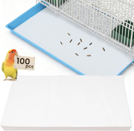 Breenhill bird cage liners 100 pack front view