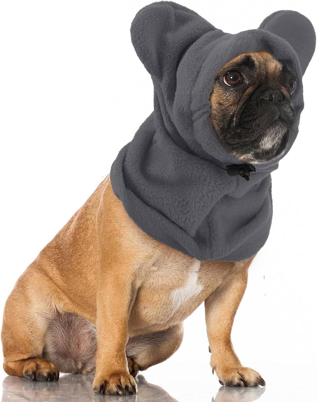 Winter Dog Hats Quiet Ears for Dogs Ear Muffs Pet Neck Warmer Scarf Hoodie Noise Protection Cover Beanie Head Wrap Costume for Pet Dog Cats(Purple,M) - Image 14