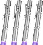 COSOOS 2 UV Black Light Flashlight, 2 Pack 395nm Mini Pen Light with Clip, Waterproof Ultraviolet Flashlight for Leak, Pet Urine, Scorpion, Hotel Inspection, Dry Stain and Bed Bug. - Image 10