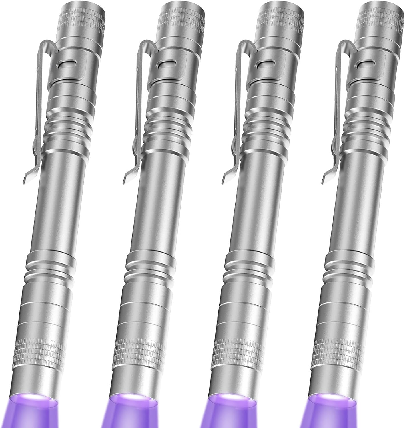 COSOOS 2 UV Black Light Flashlight, 2 Pack 395nm Mini Pen Light with Clip, Waterproof Ultraviolet Flashlight for Leak, Pet Urine, Scorpion, Hotel Inspection, Dry Stain and Bed Bug. - Image 10