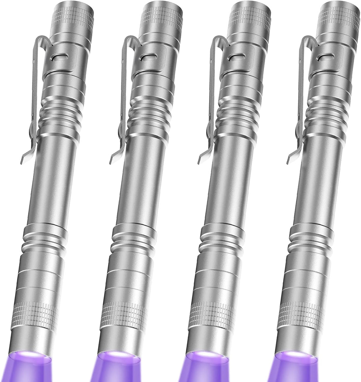 COSOOS 2 UV Black Light Flashlight, 2 Pack 395nm Mini Pen Light with Clip, Waterproof Ultraviolet Flashlight for Leak, Pet Urine, Scorpion, Hotel Inspection, Dry Stain and Bed Bug. - Image 10