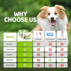 Aloevia veterinary developed dental formula for small medium and large breed dogs oral hygiene