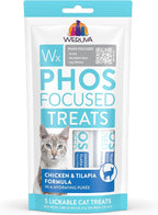 Weruva Wx Phos Focused, Tuna Formula Lickable Cat Treats, 0.5oz Tube, Pack of 5 - Image 13