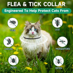 Close up of the adjustable buckle on the cat flea collar
