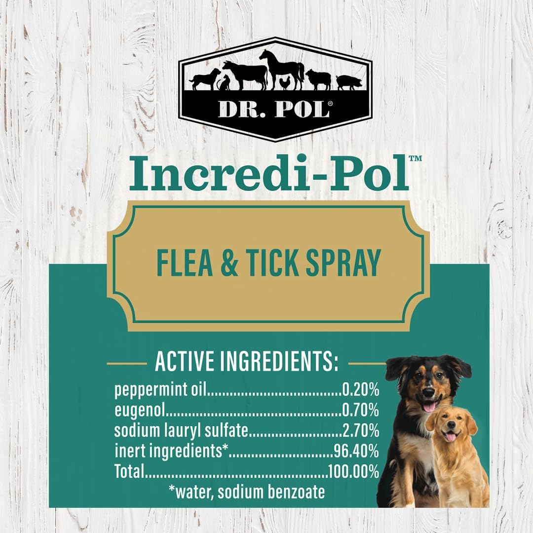 Dr. Pol dog grooming and pest control product