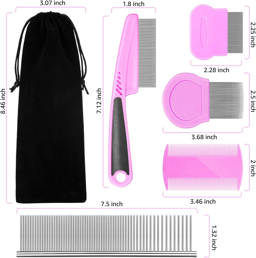 Ergonomic handle of Benseao pet grooming comb