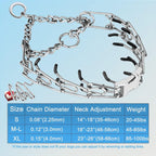 Safiman heavy duty dog collar front quick release buckle mechanism
