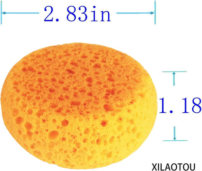 High elasticity synthetic sponges for pottery and ceramic craft work.