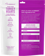 Smallbatch pet treats packaging side profile