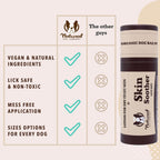 Natural Dog Company lick safe dog skin moisturizer stick packaging