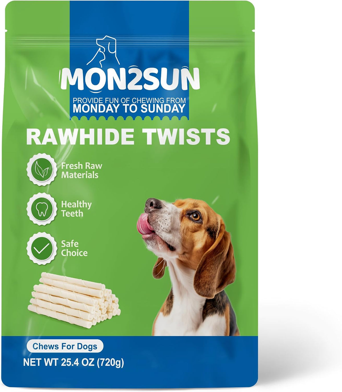 Healthy beefhide dental chews for small breed dogs