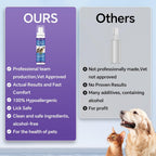 WEALLIN anal gland odor eliminator liquid clear solution bottle