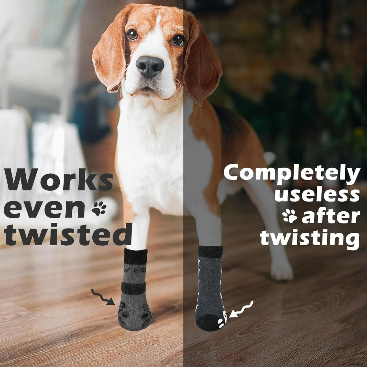 Adjustable Velcro strap detail on Expawlorer dog boots