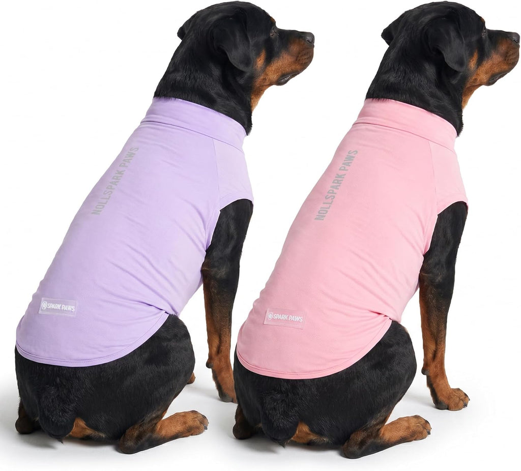 Spark Paws Sunblock Dog T-Shirt, SPF30 Protection, Lightweight Breathable Quick Dry for Dogs with Sensitive Skin - Bees & Flamingo (Set of 2) - Size 3XL - Image 12
