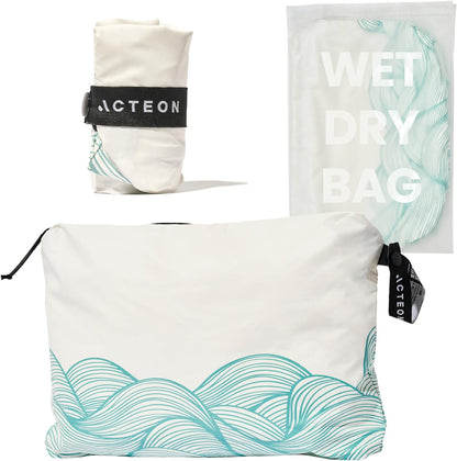 Acteon wet dry travel bag front view